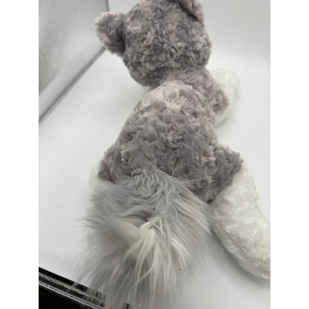 Gund Plush Husky Dog Stuffed Animal Toy Blue Eyes Soft Gray White Kids Gift 13